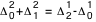 subsup(Delta;0;2)+subsup(Delta;1;2)=subsup(Delta;2;1)-subsup(Delta;0;1)